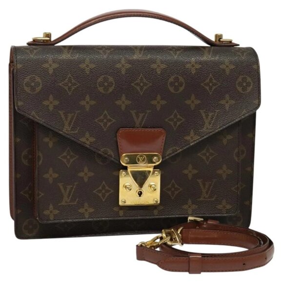 LOUIS VUITTON Monogram Monceau 28 Hand Bag - Picture 1 of 16